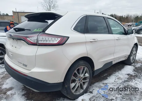 2015 Ford Edge Titanium z USA, uszkodzony, nr VIN 2FMPK4K96FBB31819